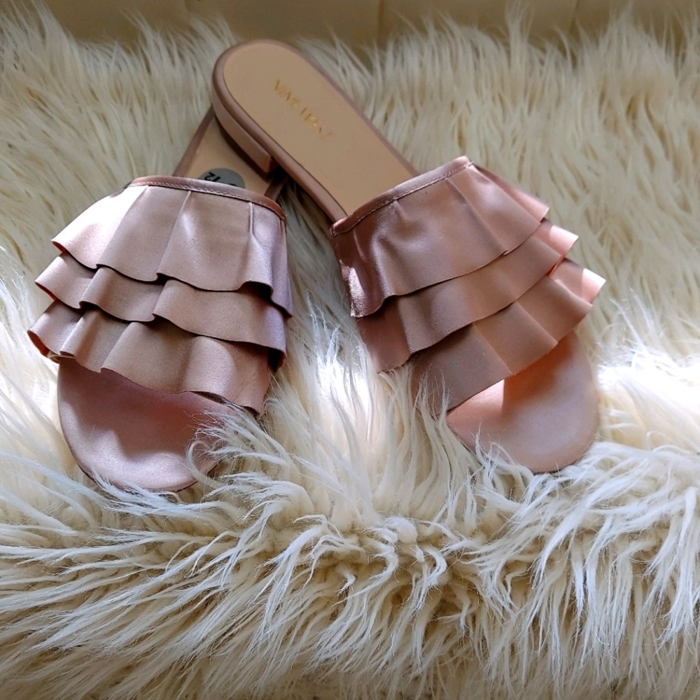 Beautiful Satin Slides